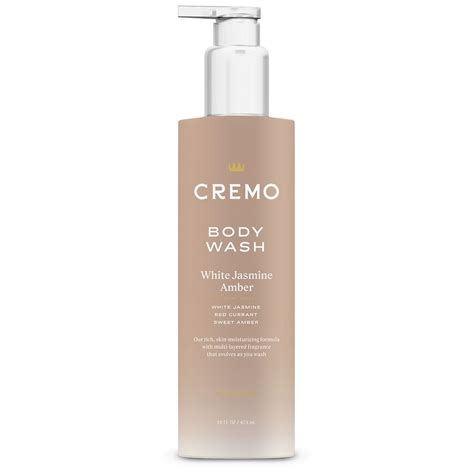 white jasmine amber cremo body wash